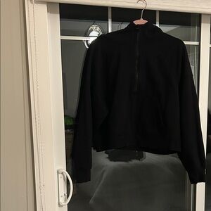 Black Athletic Pullover